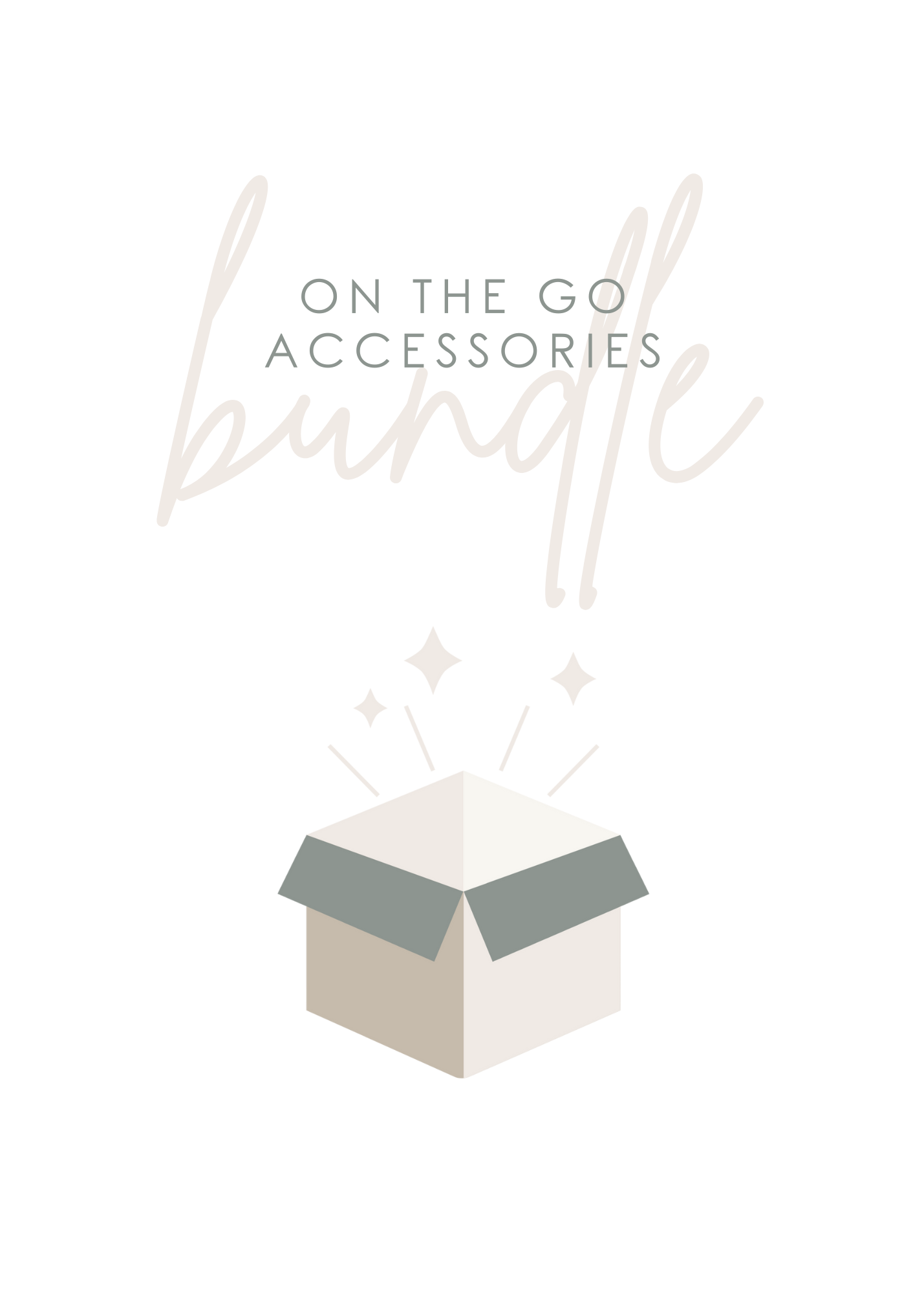 On The Go Accessories Bundle