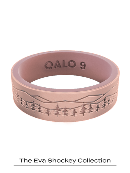 Qalo rose 2025 gold ring