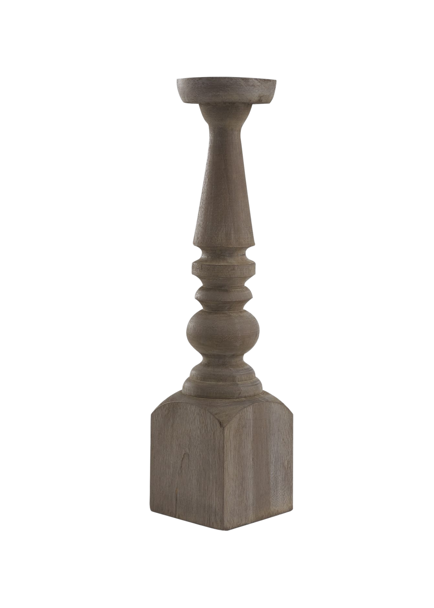 18" Taupe Candle Stick