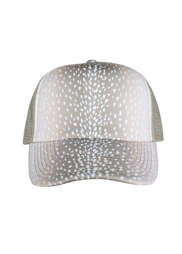 Tan Axis Hat Foam Trucker