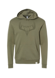 “Hunt” Broadhead Hoodie in Olive Green