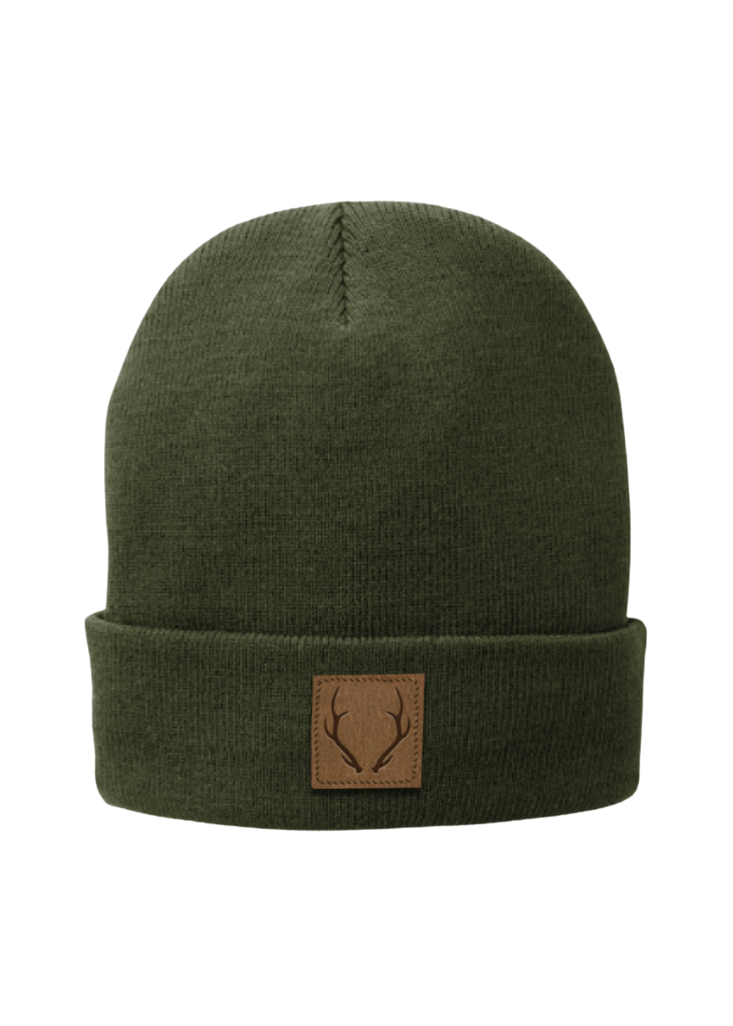 Olive Fleece Beanie