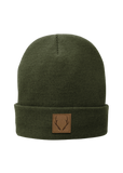 Olive Fleece Beanie