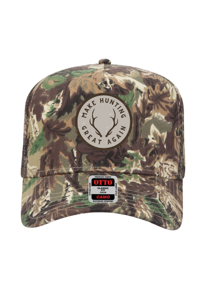 Make Hunting Great Again Camo Canvas Hat