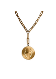 Antler Sunburst Drop Pendant Necklace