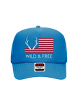 Americana Mini Flag Hat In Blue
