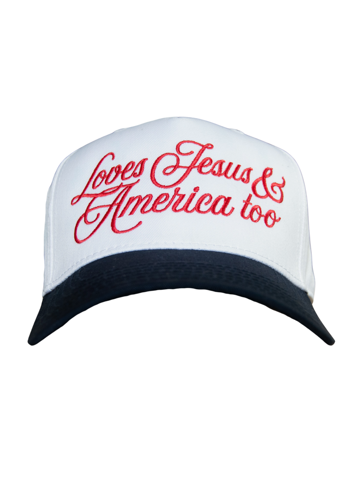 Loves Jesus & America Hat