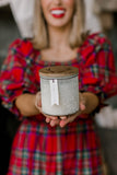 Cranberry Cider Antler Candle