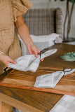 Buffalo Check Antler Napkin (Set of 4)