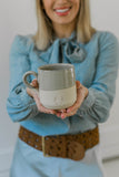 Signature Stoneware Mug in Khaki - Mid-Sized 14 oz.