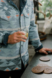 Leather Antler Coasters (Set of 4)