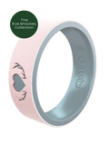 Women's Heart Antler Silicone Ring