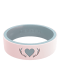 Women's Heart Antler Silicone Ring