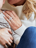 Women's Heart Antler Silicone Ring