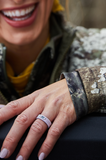 Women's Heart Antler Silicone Ring