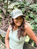 H U N T Hat in Olive Green