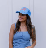 Americana Mini Flag Hat In Blue