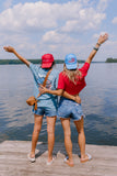 Americana Mini Flag Hat In Blue