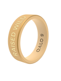 Women's Eva Shockey Raised Wild Strata Gold/Sand Ring