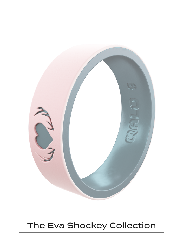 Women's Heart Antler Silicone Ring