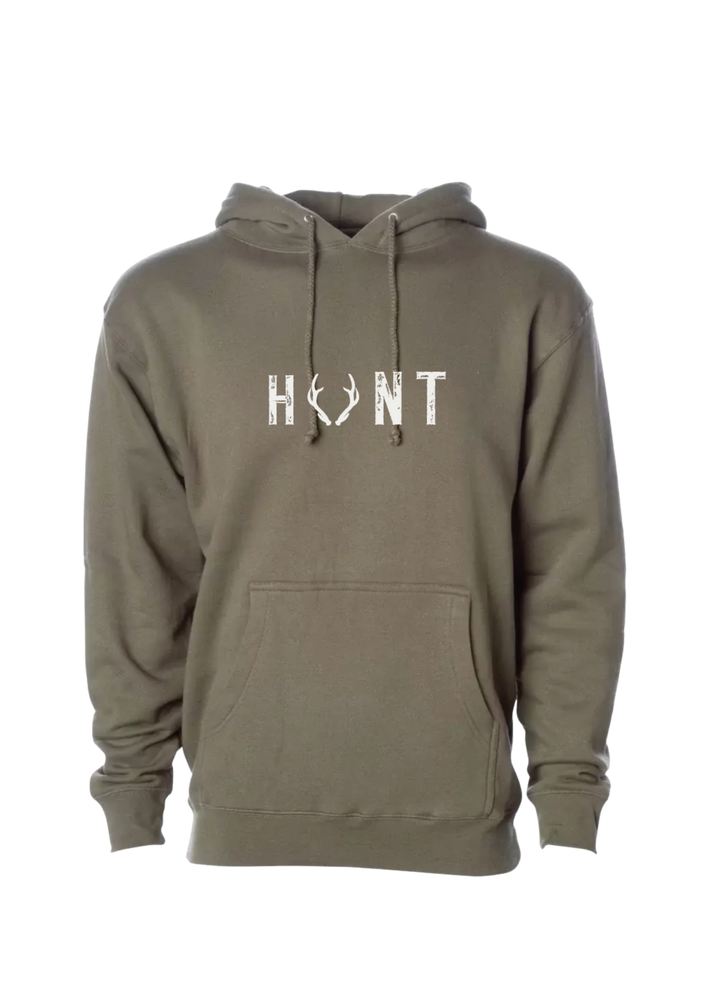 "Hunt" Hoodie- Army Green