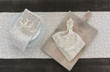 Silver - Antler Napkin Ring (Set of 4)
