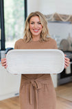 Signature Whitewash Wood Dough Bowl