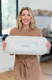 Signature Whitewash Wood Dough Bowl