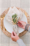 Gold - Antler Napkin Ring (Set of 4)