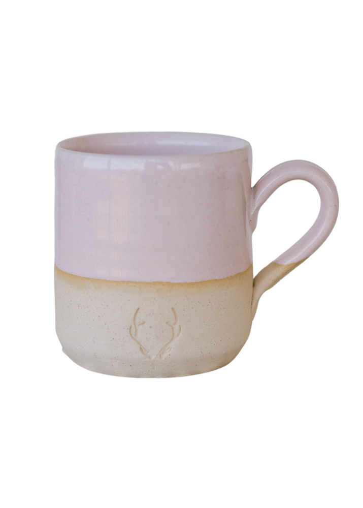 Signature Stoneware Mug in Blush  - Mid-Sized 14 oz.