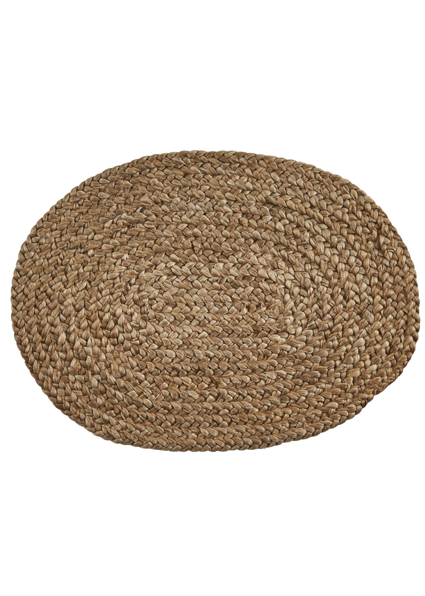 Oval Jute Braided Placemat