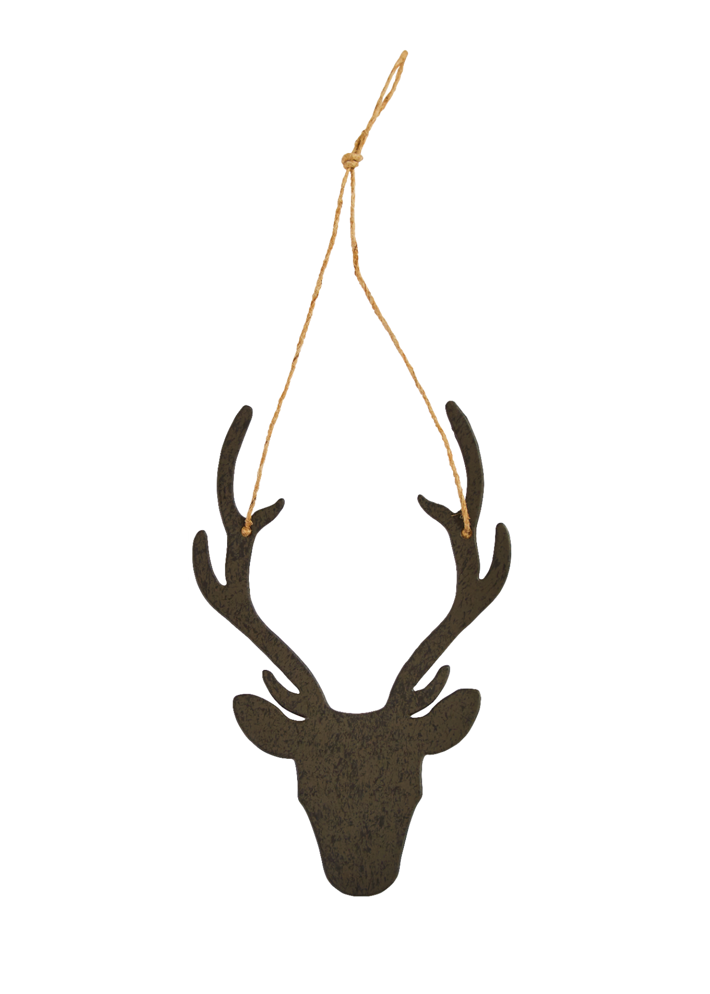 Reindeer Metal Ornament
