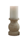 Short - Flat White Candle Stick