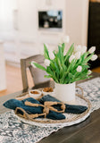 Jute Tassels Napkin Ring (Set of 4)