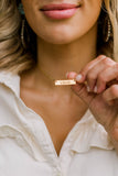 LOVE Antler Bar Necklace