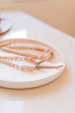 Anchorage Necklace - Blush & Coral