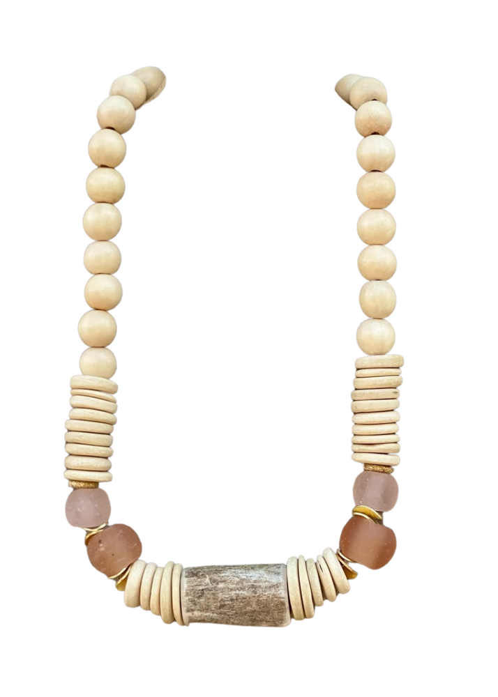 Aspen Necklace - - Blush & Coral