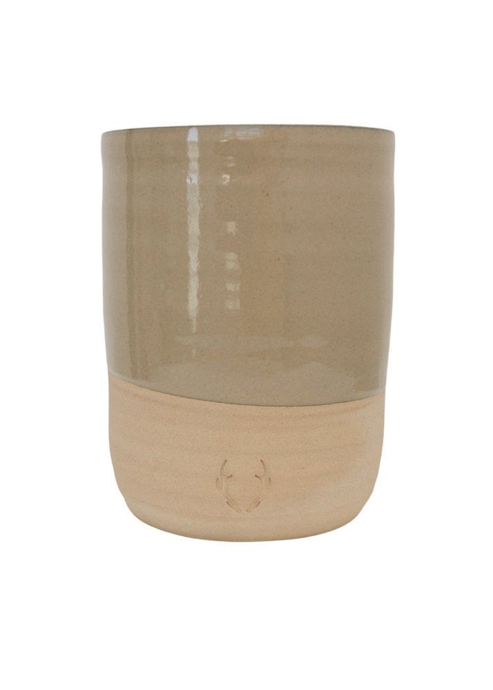 Signature Stoneware Crock in Khaki