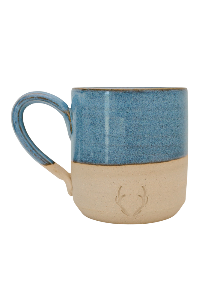 Signature Stoneware Mug in Blue Denim  - Mid-Sized 14 oz.