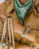 Bozeman Triple Stack - Natural Wood & Gray