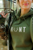 "Hunt" Hoodie- Army Green