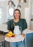 Whitewash Lazy Susan