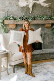 Axis Pillow Cover - Tan