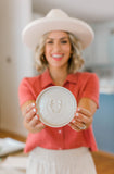Signature Stoneware Jewelry Dish in White