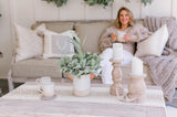 Axis Table Runner - Tan