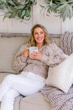 Axis Pillow Cover - Tan