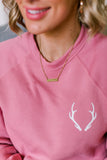 Mama Bar Necklace in Gold