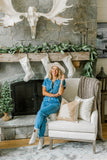 Modern Farmhouse Christmas Pillow Cover