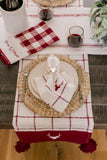 Silver - Reindeer Napkin Ring (Set of 4)