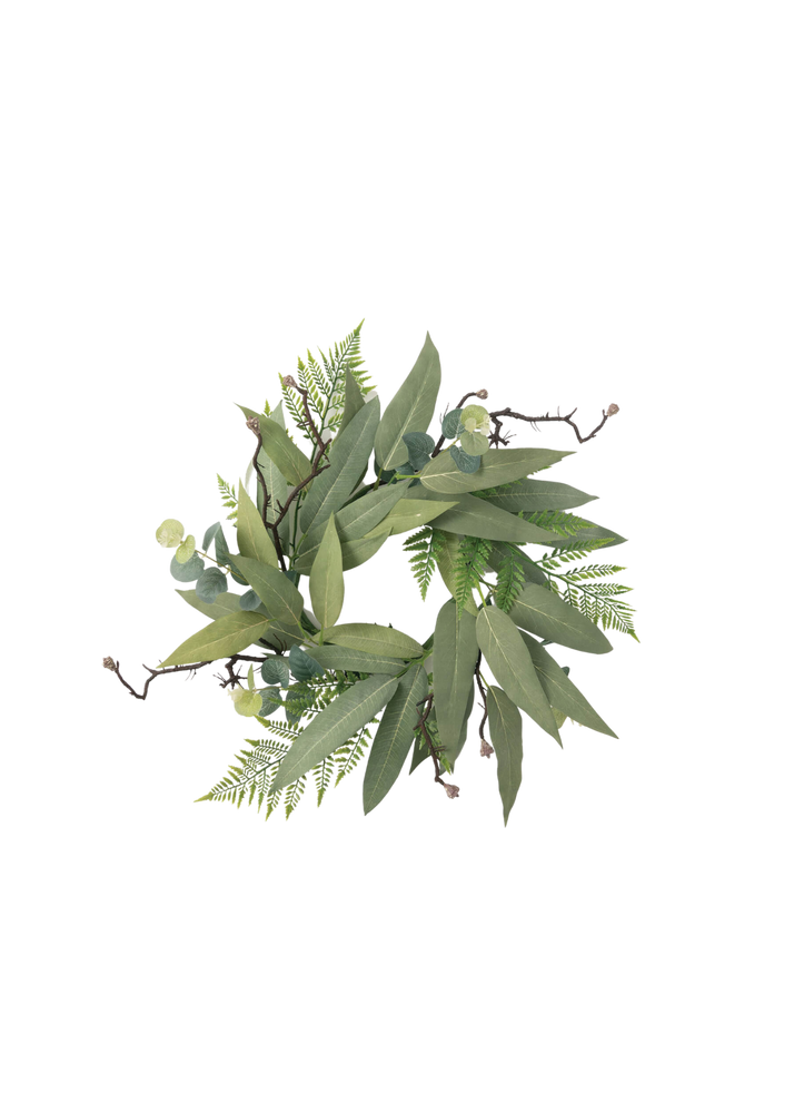 Mixed Eucalyptus Accent Ring